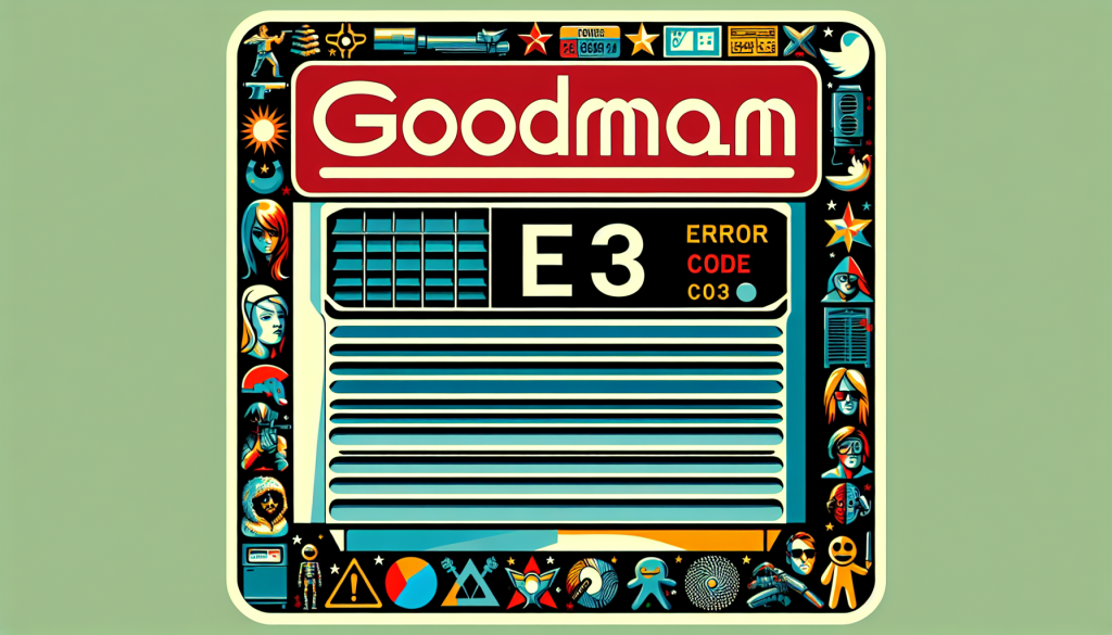 goodman air conditioner error code e3